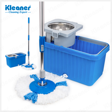 Kleaner Tornado Mop with Stainless Steel Detachable Basket
