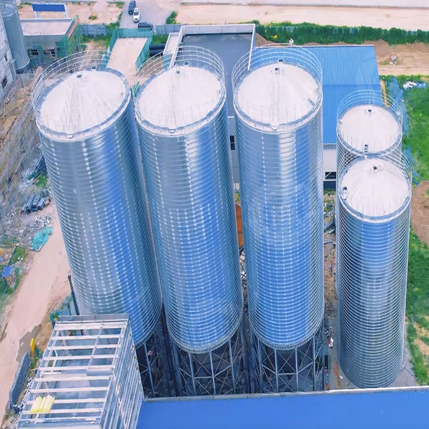 Bite-size silos for salt storage