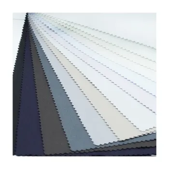 Factory Price Sustainable Organic Woven Bamboo Fiber Fabric 66% Polyester 30% Bamboo Lyocell 4% Spandex for Shirt