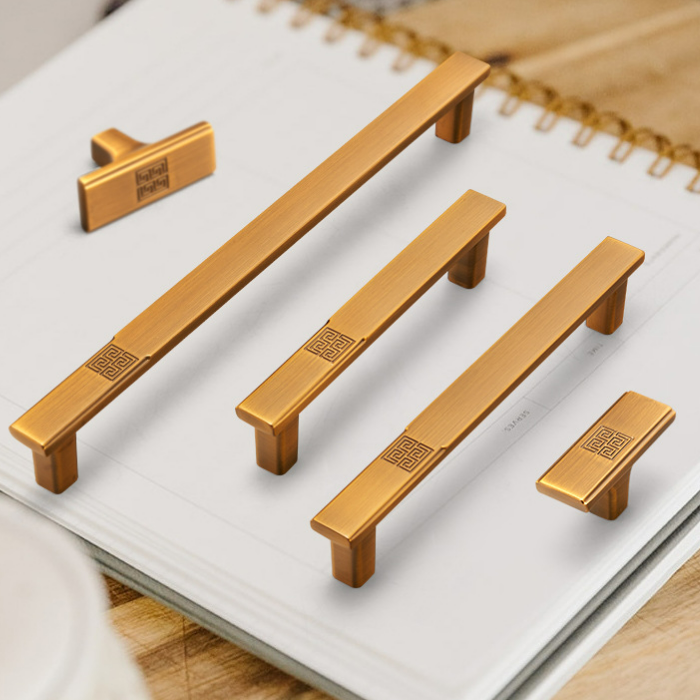 solid zinc cabinet handles