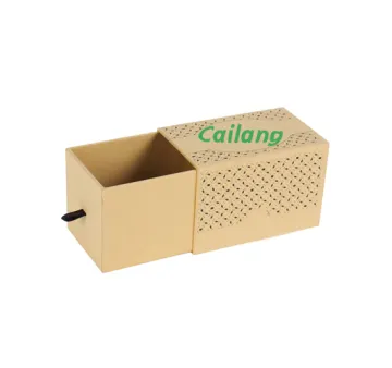 Kraft Paper Slipcase Packaging Box With Logo