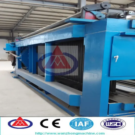 high quality gabion mesh knitting machine/ automatic hexagonal wire mesh machine (design in factory)