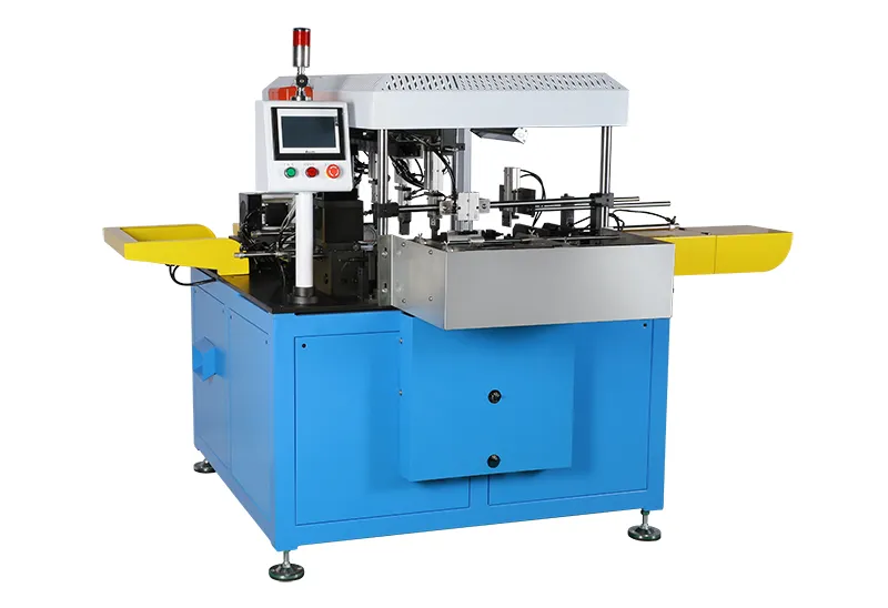 Automation 3 Stations Copper Tube Drawing Positioning and Saw Cutting Machine