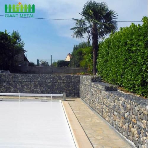 Gabion jenis Galvanized Hot Dipped Stone Welded Mesh