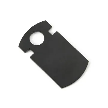 Metal Plate Black Oxide Steel Iron Slots Punched