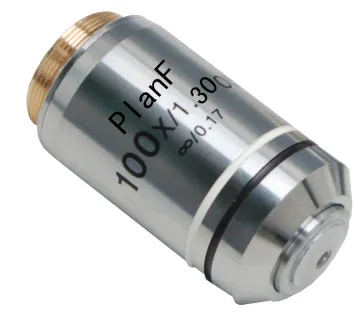 BestScope 100X Oil Immersion Achromatic Fluorescent Objective for Olympus Upright Microscope