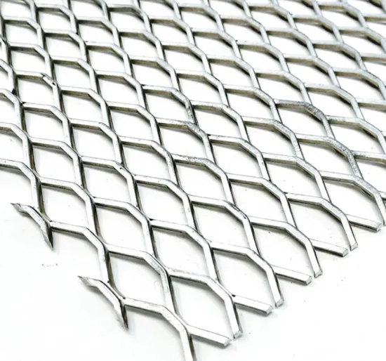 Low Carbon Steel Galvanized Standard Expanded Metal Mesh