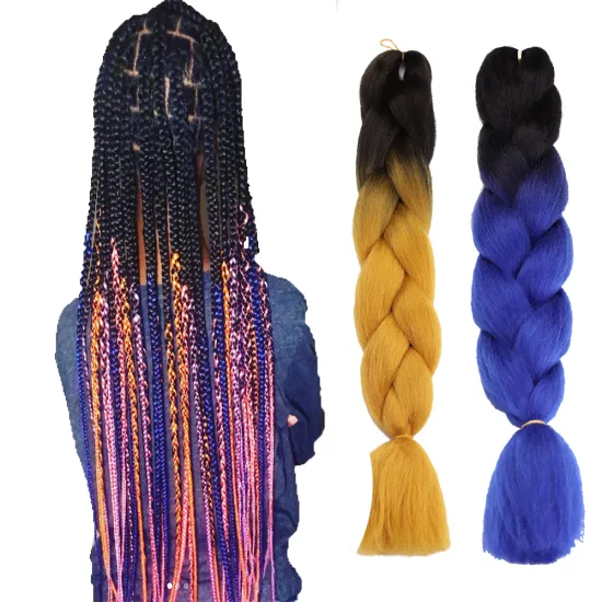 B10 B21  Jumbo Braid Wholesale Ombre Colors BoxBraiding Hair Extension Jumbo Braid Hair Extension