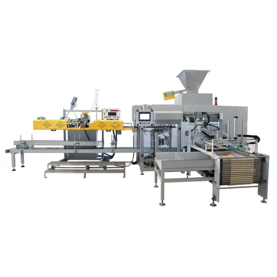 ZSG-1000A + FBK-332C High Efficiency Bag Placer, Filling and Sealing Machine Packaging Line