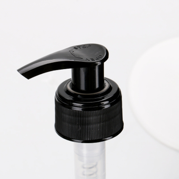 Black Cosmetic Pump Bottles: 20/410, 24/410, 28/410 Neck Size Options