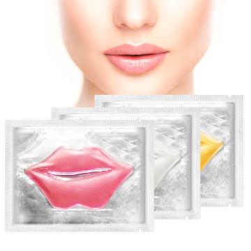 Formula naturale pura Omylady Plumper di labbro idratante con maschera dorata 24K