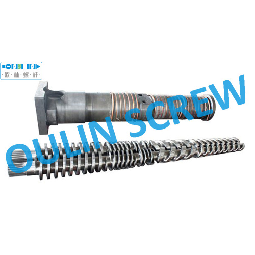 Kraussmaffei Kmd60 Double Conical Screw and Barrel for PVC Sheet, Pipe, Profiles