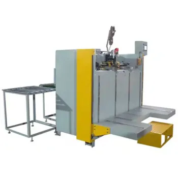 Corrugated Carton Box Stapling and Stitching Machine