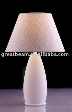 Modern gypsum table lamp for hotel or household F2009