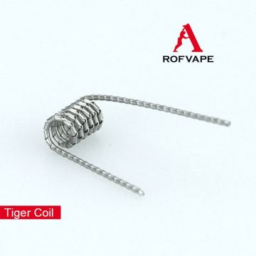 18650 Starter Kits Staple Staggered Fused Clapton Roll Coil Rofvape DIY Wire