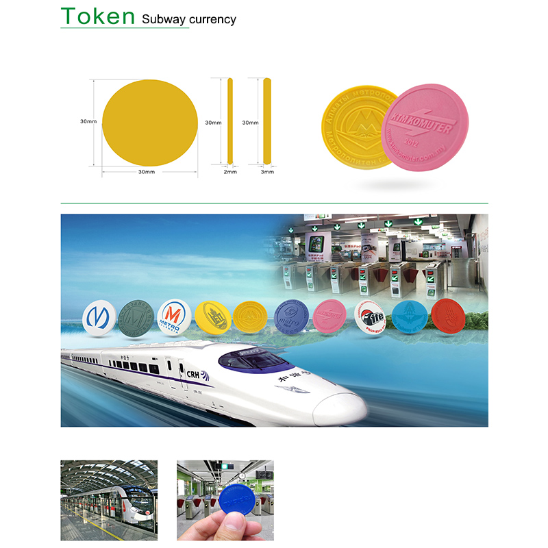 rfid token for metro
