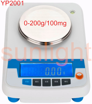 Industrial Grade Balance 200g/100mg, RS232, YP2001