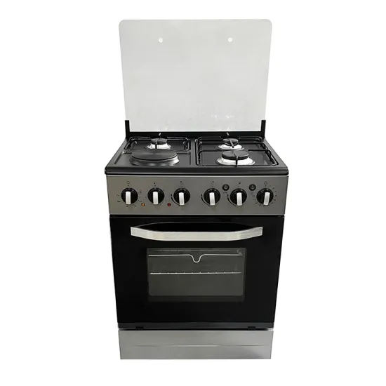 Freestanding Electric Oven with Gas Cooker Range - 3 in 1 Burner and Oven