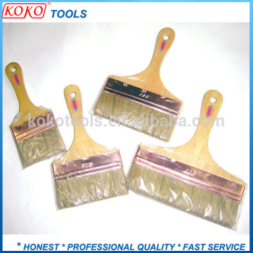 Pure bristles vanished Big wide plywood wooden handle brushes