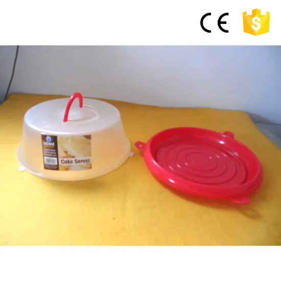 Sandwich Food Clear PP customized cake box chocolate/cake packing box