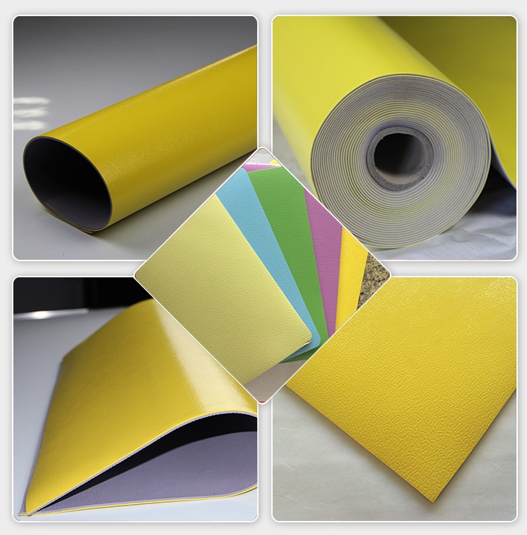Eco Friendly Colorful Nursery School Kindergarten Classroom Flooring