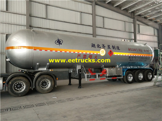 62m3 Tri-axle Bulk Propane Tank Trailers