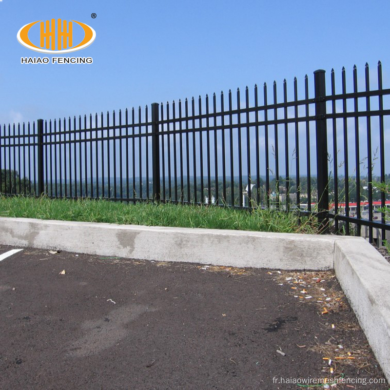 Portes modernes bon marché et conception de clôture en acier