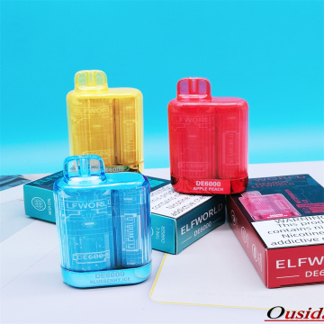 New Design Hot Sale ElfWorld DE6000 Vape