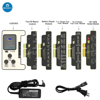 A108 6 In 1 BOX Multi-function Repair Programmer Face ID Battery Flex Cable Repair