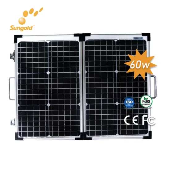 12V 100W Folding Solar Panel - DC Port Crystalline Silicon Portable Solar Charger for Cell Phone