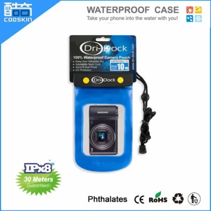 Cooskin PVC cheap waterproof camera case for camera/waterproof camera bag
