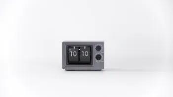 Modern Style Desk Clock for Shelf Home Decor