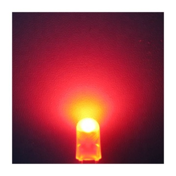 5mm Red Oval LED Diode - DIP 546