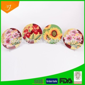 Dinnerware Set,High Quality Ceramic Plate With Flower Design,Promotional Dinnerware