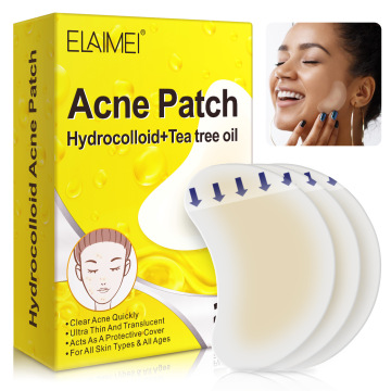 ELAIMEI Acne Pimple Patch: Hydrocolloid Waterproof Absorbing Cover for Effective Acne Removal