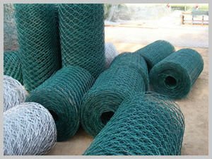 hot sale PVC PE plastic coated gabion box hexagonal wire mesh