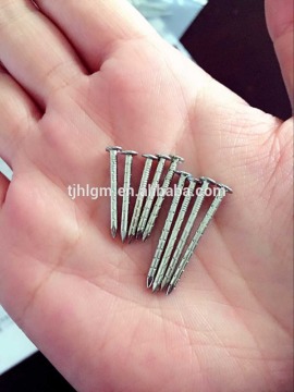 Factory supply smaill size EG barbed nails 20x1.6mm