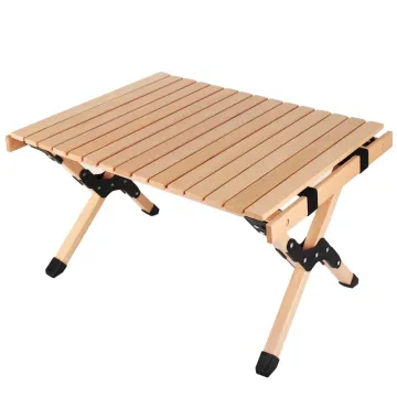 Portable Mini Foldable Wooden Camping Table for Outdoor Hiking Picnic