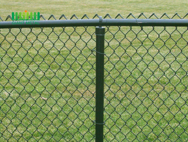 Hot Dipped Galvanized Used Chain Link Fence