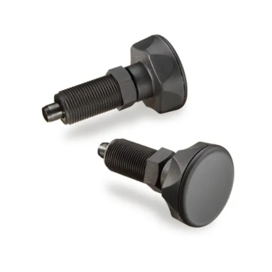 Clamping Steel body Indexing plunger with hexagon