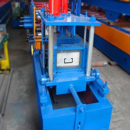 Building frame c z purlin roll forming machine