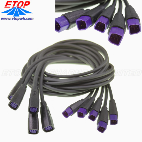 Cable de conector de señal impermeable IP67