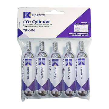 cylindre à gaz CO2 16g 5pcs