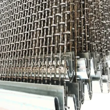 65Mn Stone Crusher Vibrating Screen Mesh - Woven Stainless Steel Crimped Wire Mesh for Sand Sieve