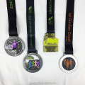 Medalha de metal com campeão esportivo 3D personalizado