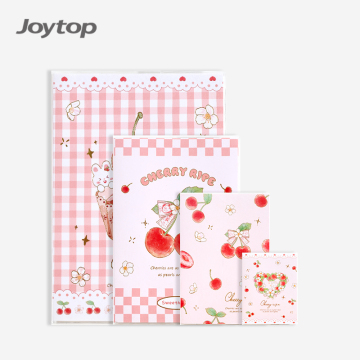 Wholesale Transparent PVC Exercise Notebooks - Joytop B5 A5 A6 A7 Covers for Students
