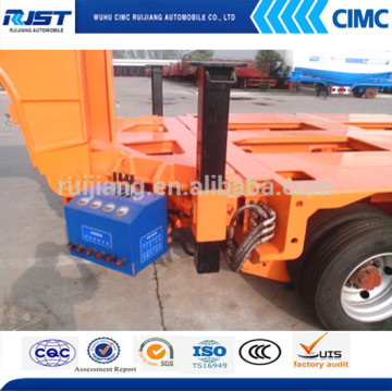 2015 cement cubic transportation multi-axle hydraulic truck trailer for sale