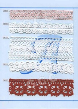 100% cotone pizzo molti Thread