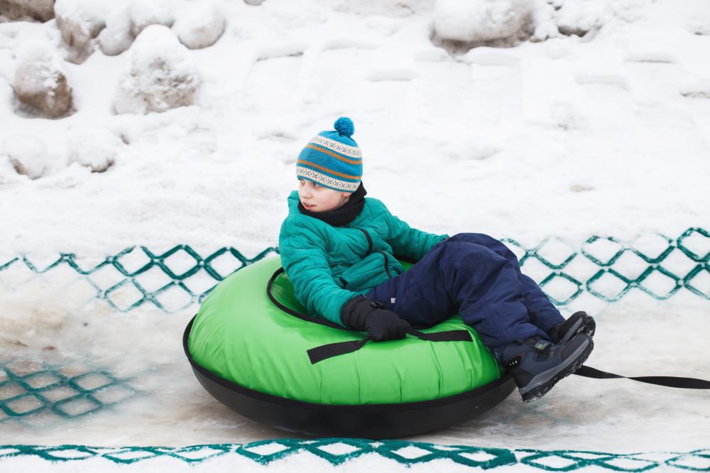 Tubo de neve inflável para serviços pesados ​​comerciais