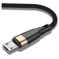 3A snel opladen gevlochten 2m micro USB -kabel